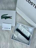انسيال Lacoste ستانلس ستيل أسود داخل علبة