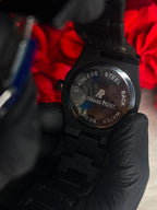Metal Carbon Watch ZMM_STORE - ظهر الساعة
