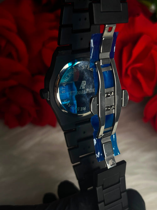 Metal Carbon Watch ZMM_STORE - تفاصيل الساعة والسوار